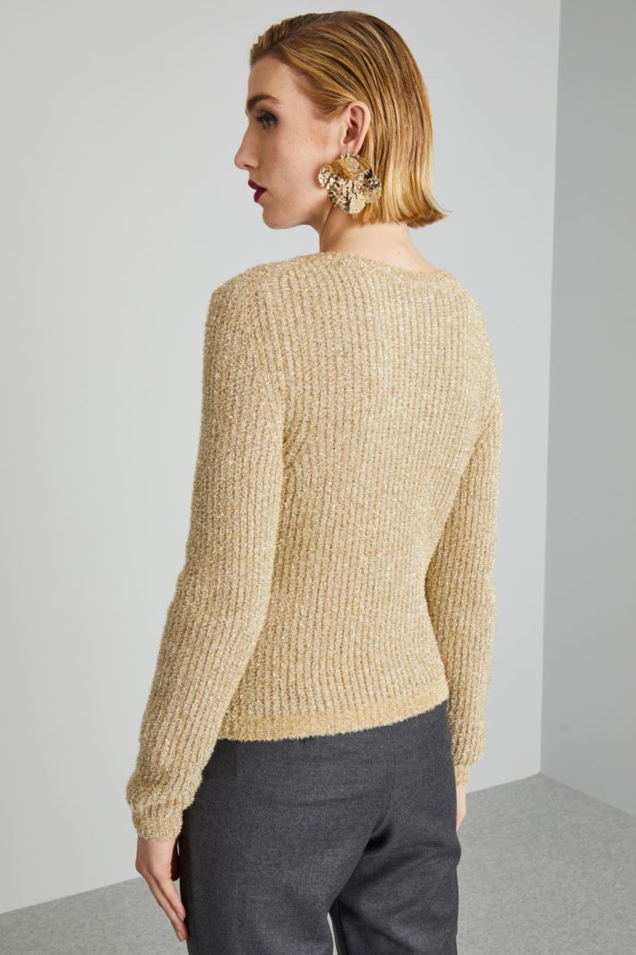 Lurex brushed sweater Intrend - 2