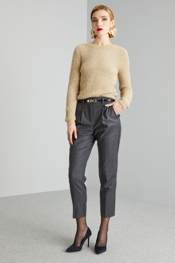 Lurex brushed sweater Intrend