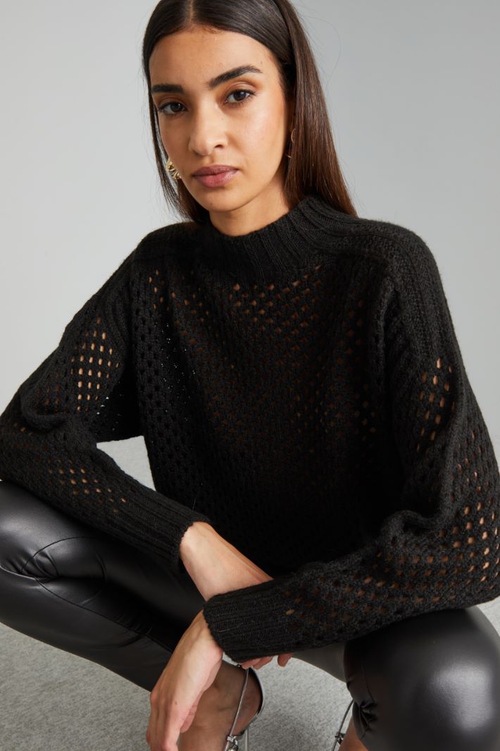 Openwork sweater Intrend - 4