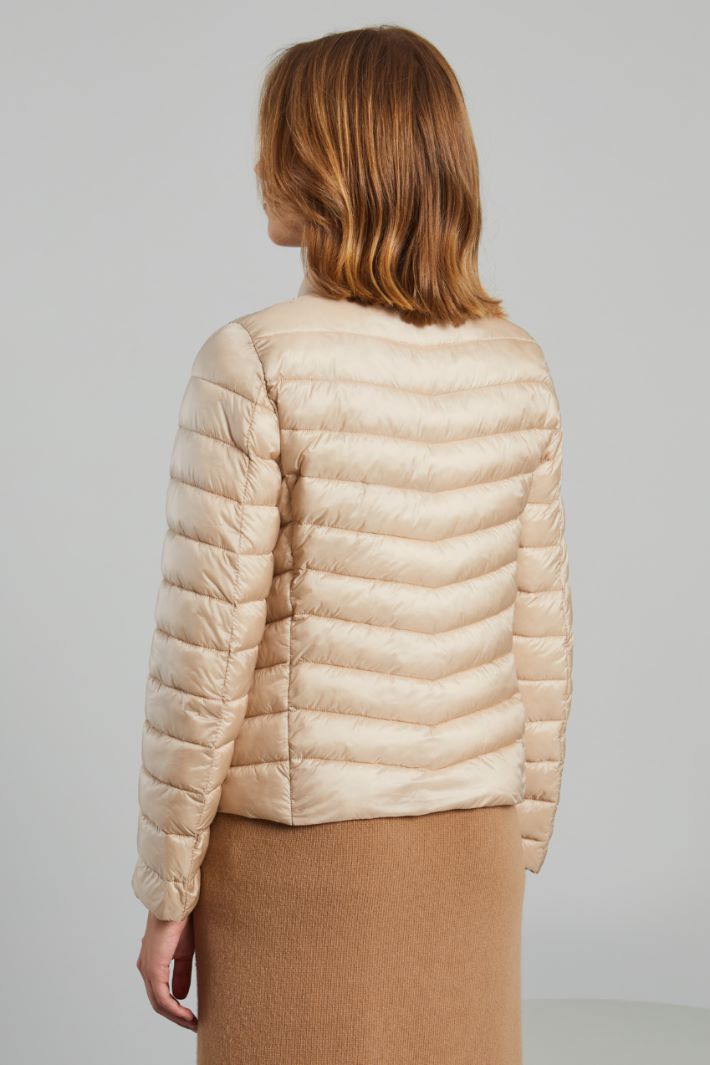 Padded jacket with high collar Intrend - 2