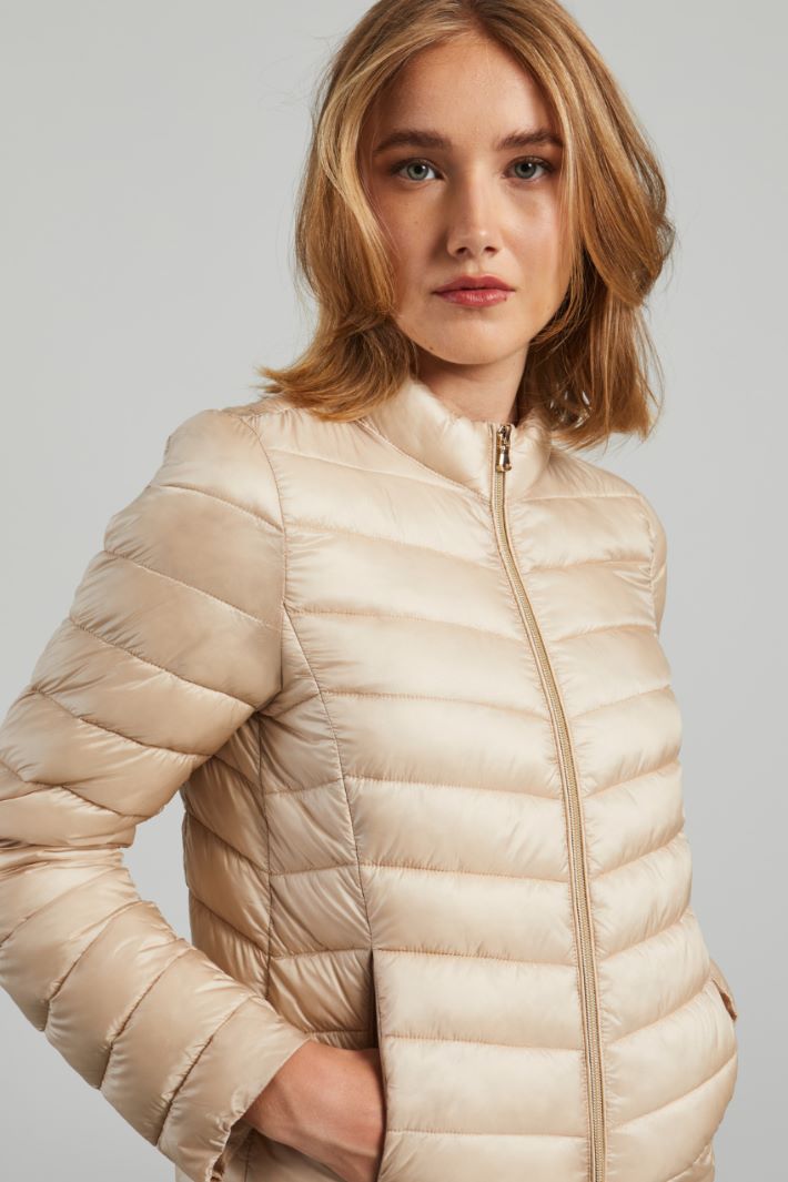 Padded jacket with high collar Intrend - 4