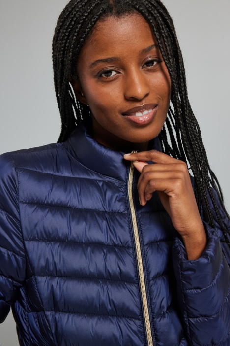 Imbottito con collo montante