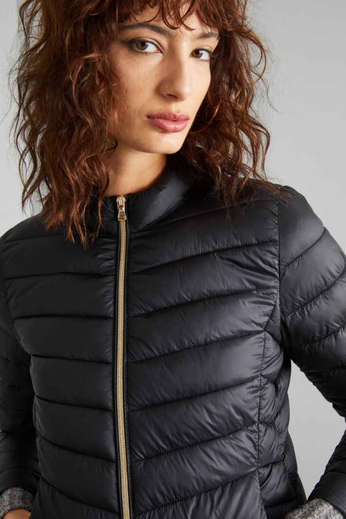 Padded jacket with high collar Intrend - 4