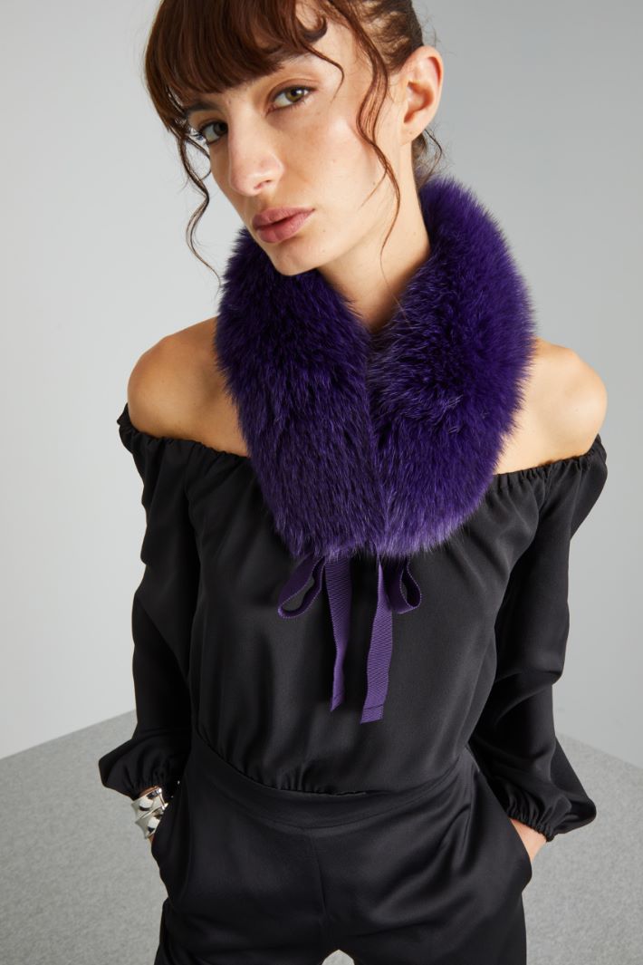 Fox-fur collar Intrend - 4