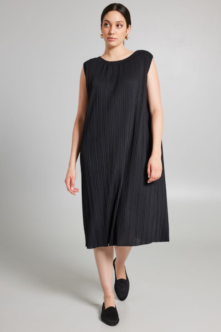 Pleated jersey dress Intrend