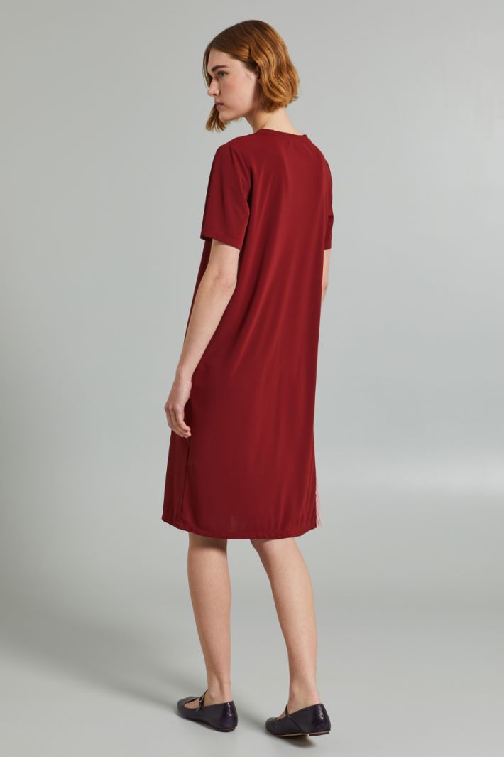 Dress with pleated panel Intrend - 2