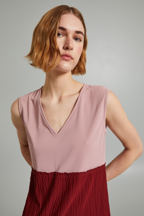 Abito a tubino con cintura