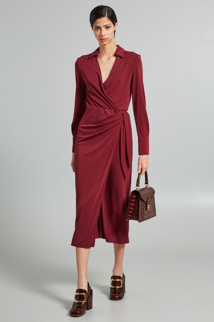 Jersey wrap dress Intrend