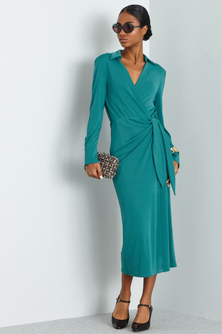 Jersey wrap dress Intrend