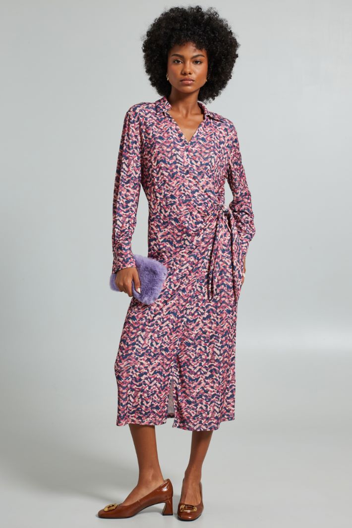 Jersey wrap dress Intrend