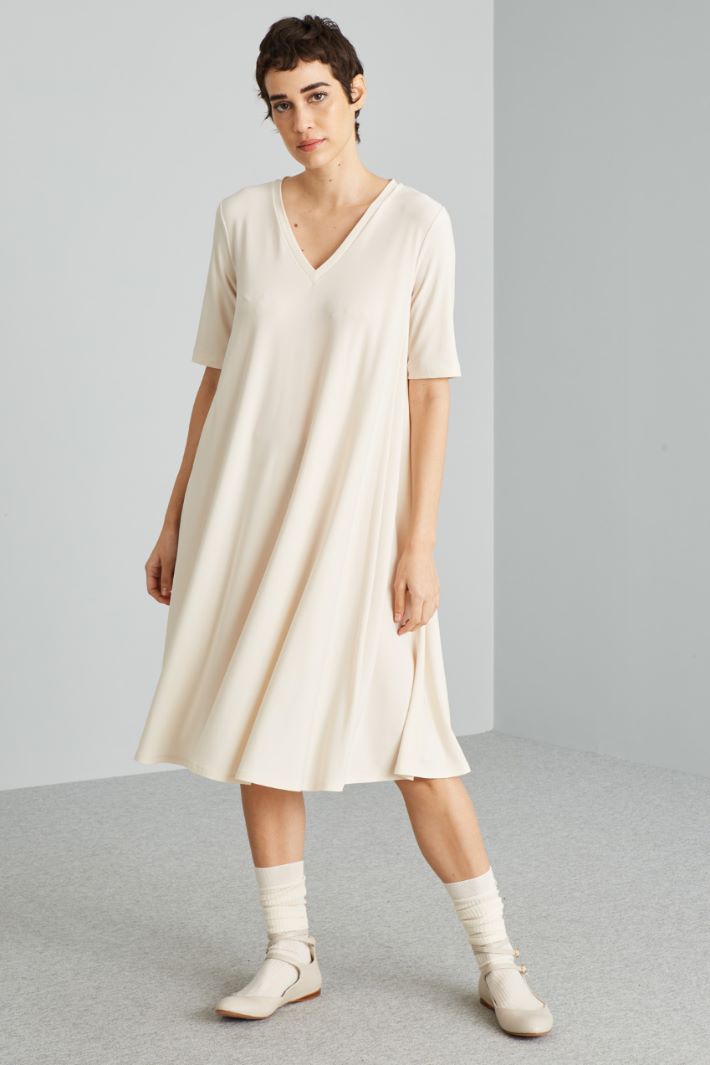 Loose fit jersey dress Intrend - 3