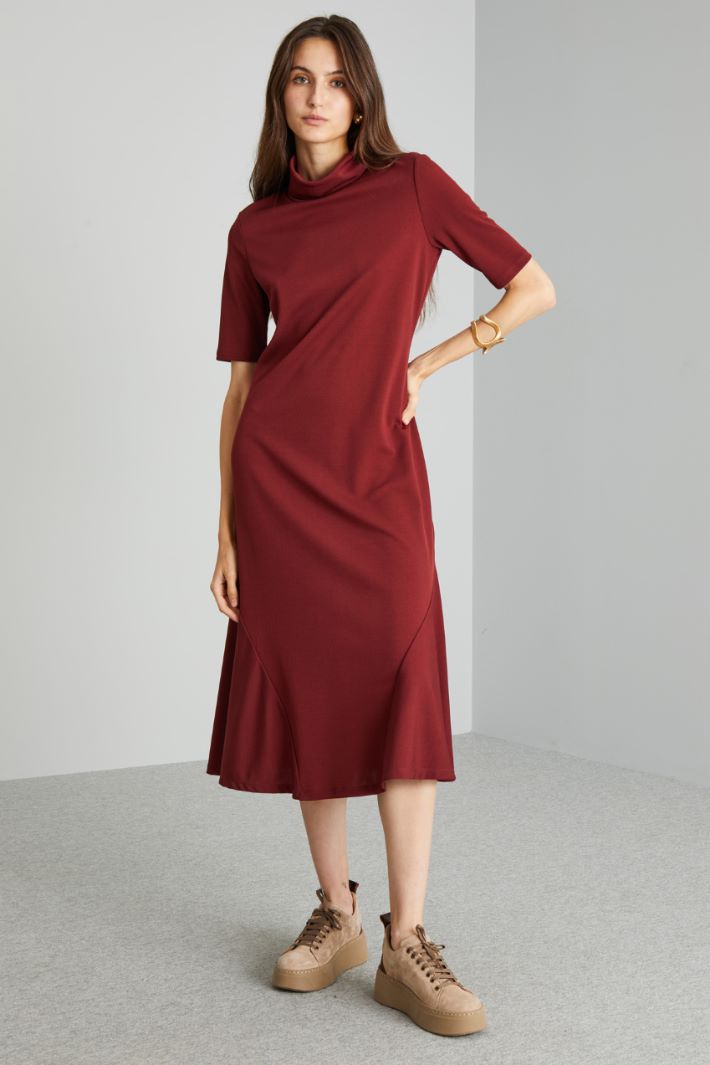 Flared jersey dress Intrend