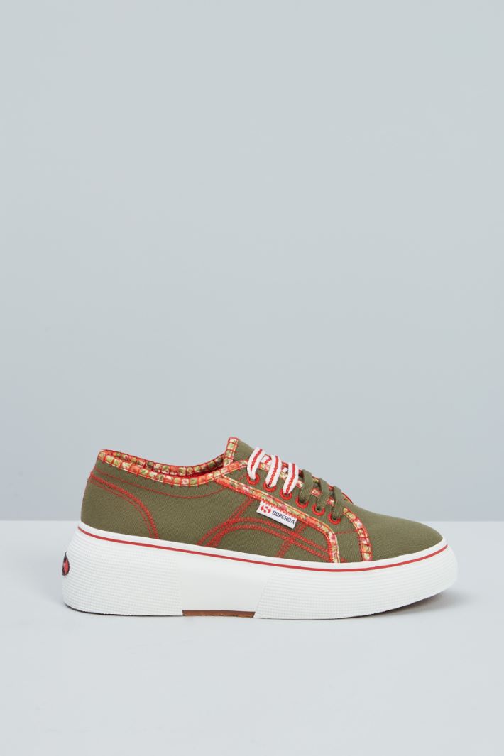 Canvas trainers Intrend