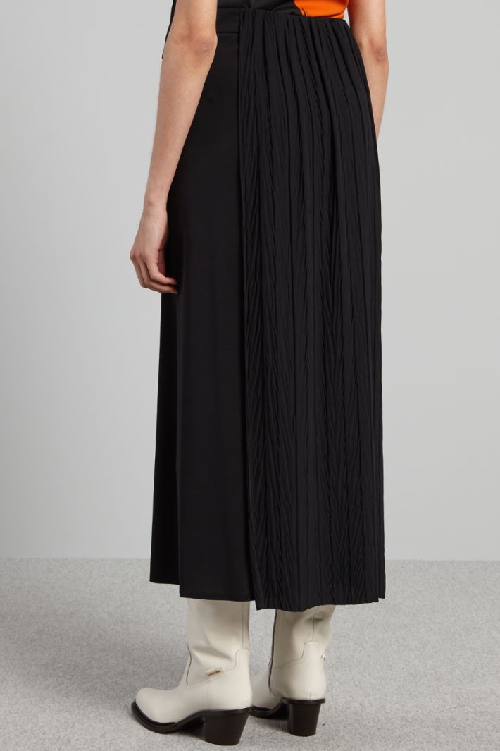 Skirt with pleated panel Intrend - 2