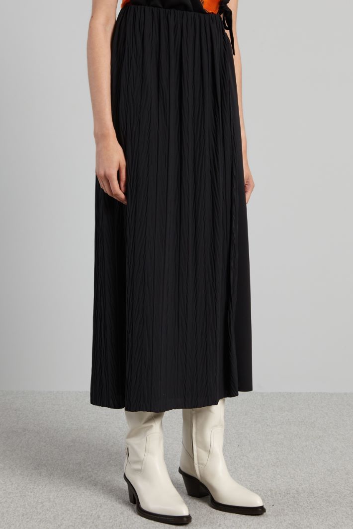 Skirt with pleated panel Intrend - 3