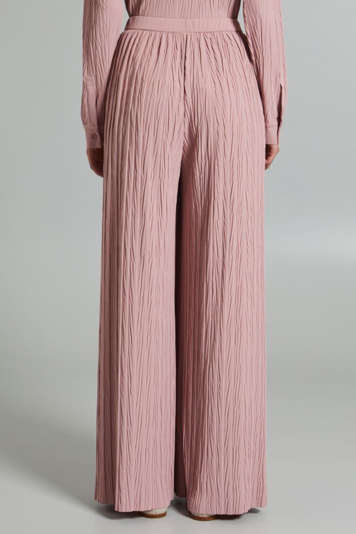 Wide-fit pleated jersey trousers Intrend - 2