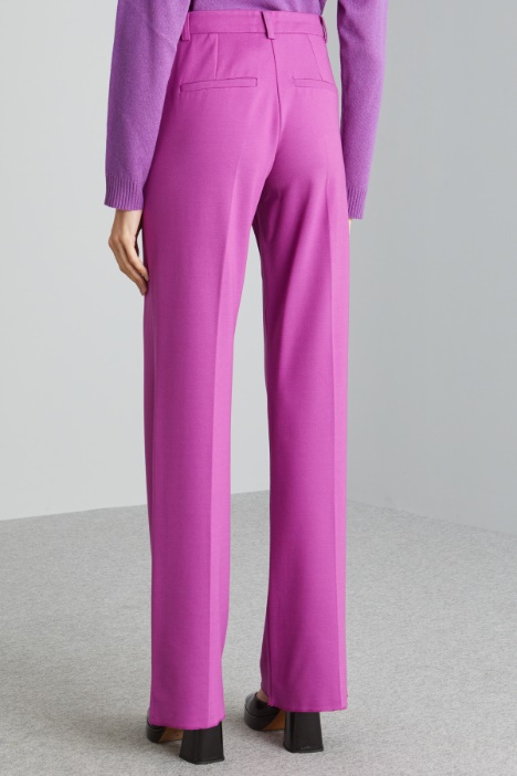 Pantaloni a palazzo in jersey