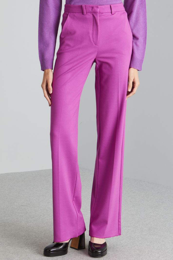 Jersey palazzo trousers Intrend - 3