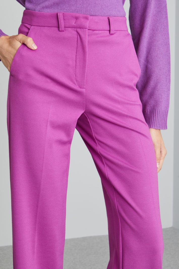 Jersey palazzo trousers Intrend - 4