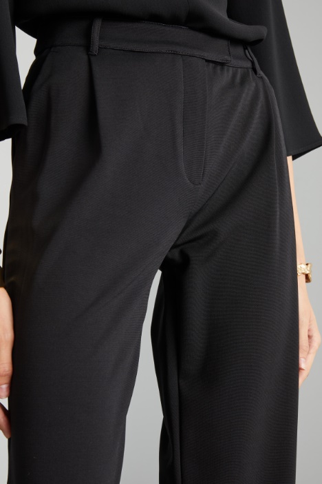 Pantaloni dritti in jersey