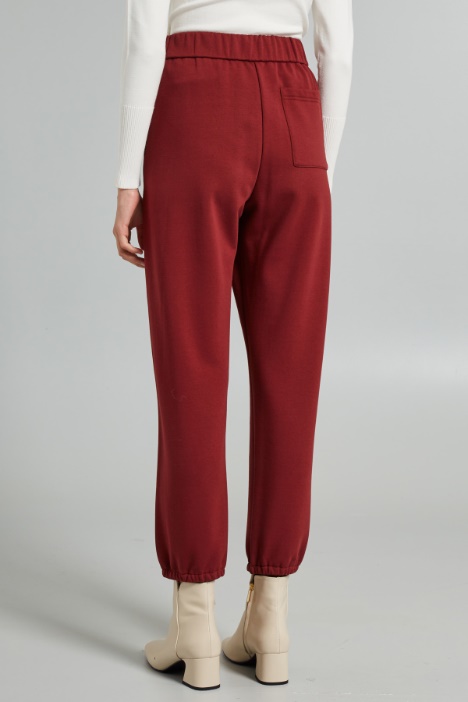 Pantaloni jogger in jersey