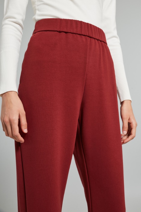 Pantaloni jogger in jersey