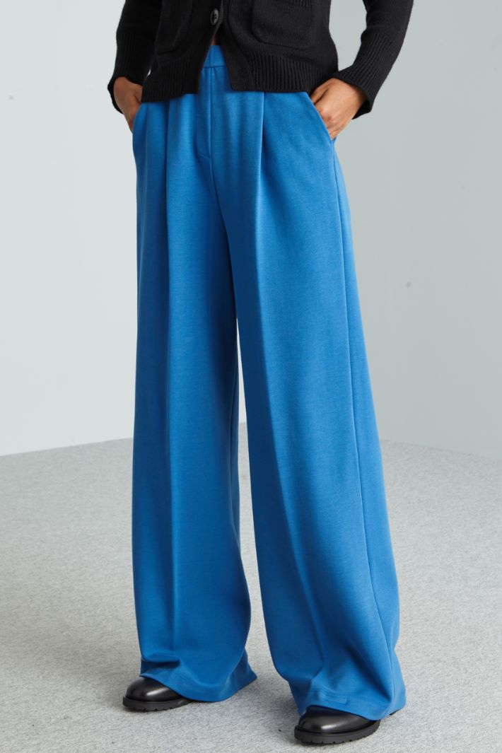 Pantaloni ampi in jersey Intrend - 3