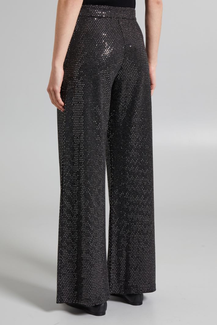 Sequinned trousers Intrend - 3