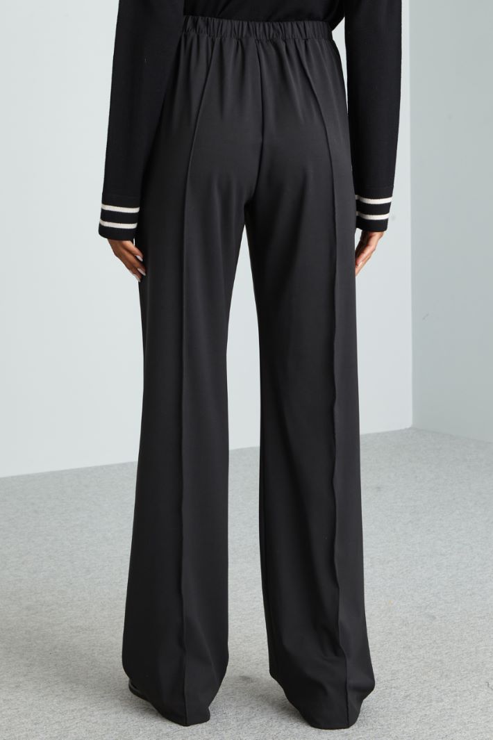 Trousers with elastic waist Intrend - 3