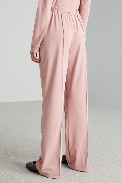 Pantaloni con elastico in vita
