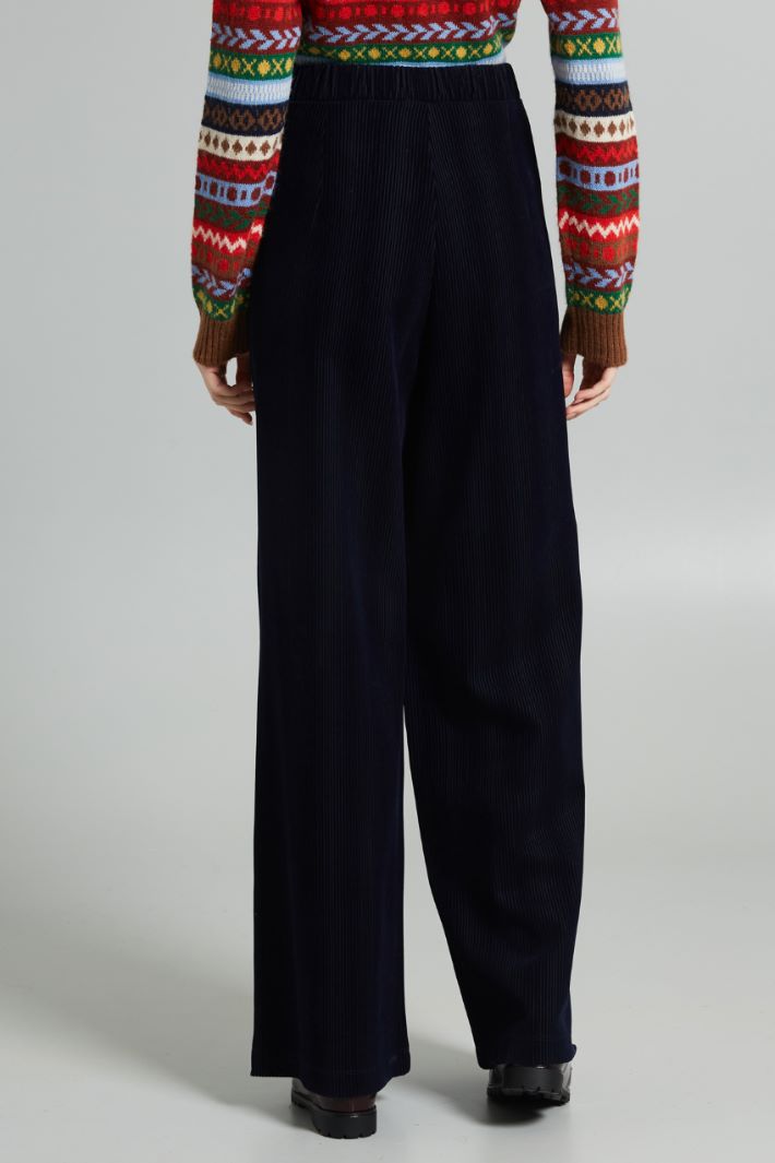 Wide-leg jersey trousers Intrend - 2