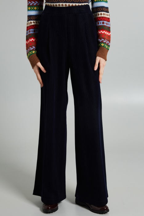 Pantaloni ampi in jersey