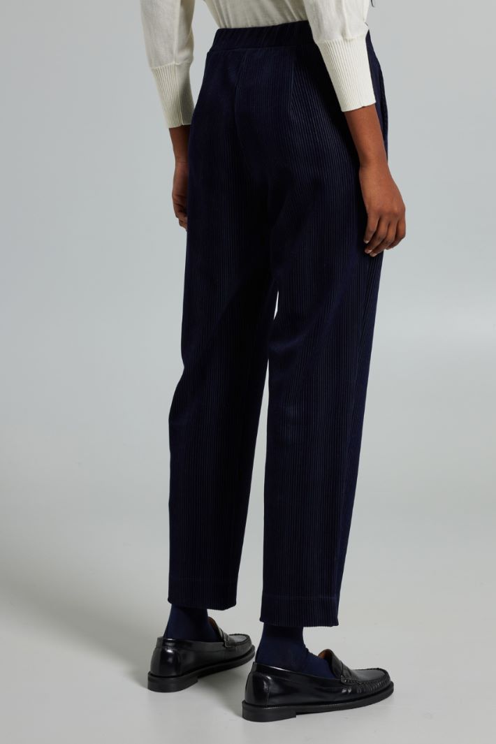 Velvet jersey trousers Intrend - 2