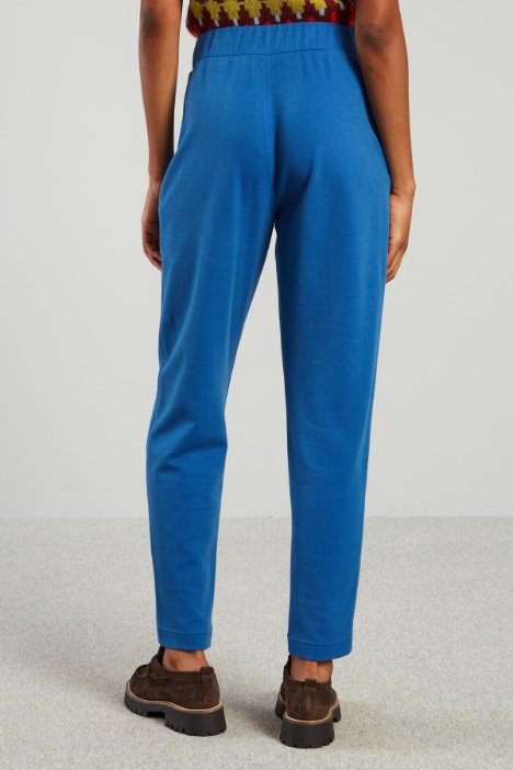 Pantaloni baggy in jersey