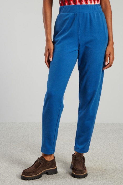 Pantaloni baggy in jersey