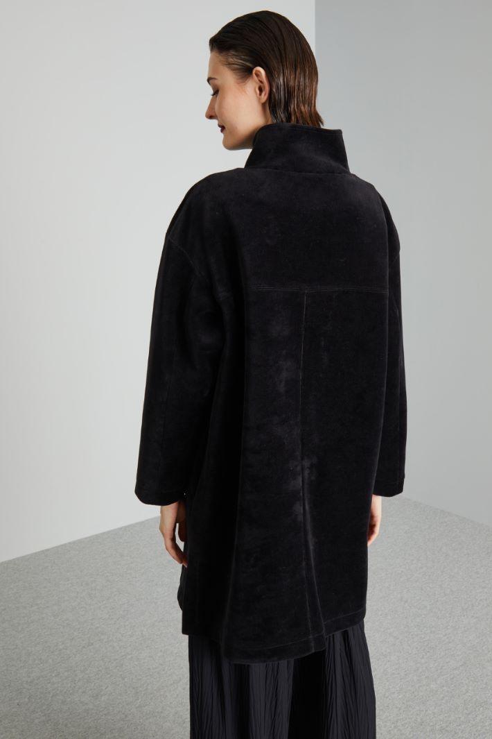 Velvet jersey coat Intrend - 2