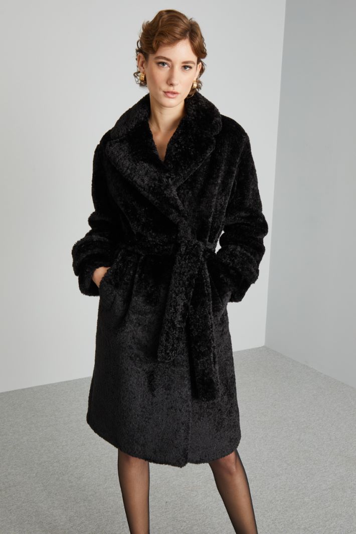 Faux fur coat Intrend - 3