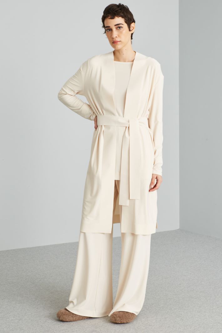 Technical jersey duster coat Intrend - 3