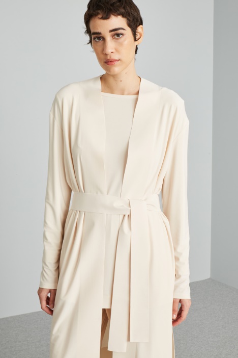 Spolverino in jersey tecnico