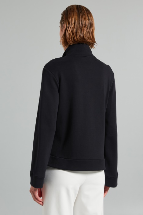 Giacca in jersey di cotone