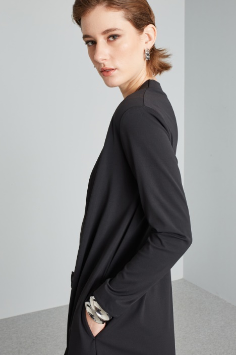 Spolverino in jersey stretch