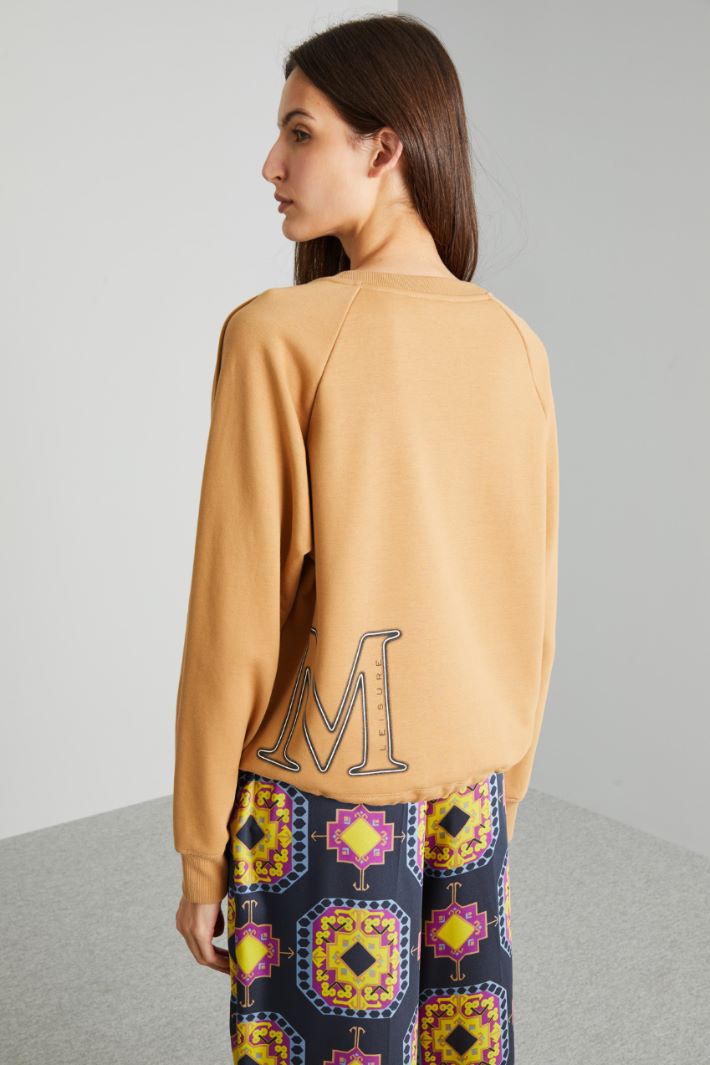 Printed boxy fit sweatshirt Intrend - 2