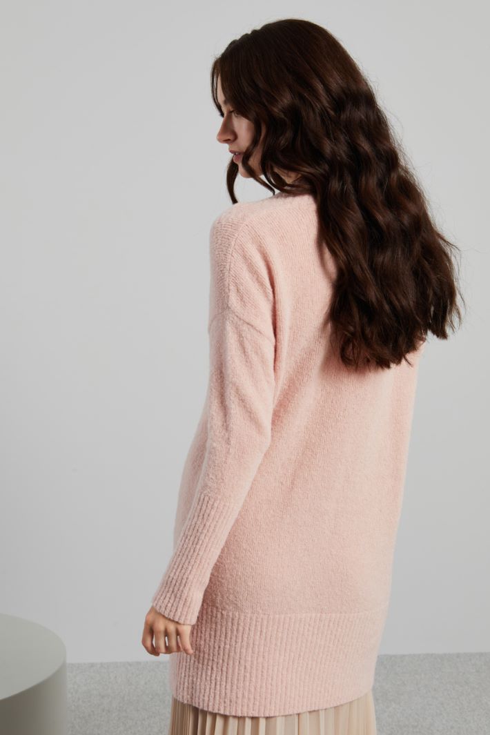 Long wool sweater Intrend - 2