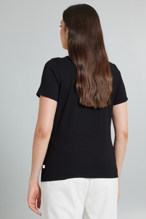 Camiseta de punto con estampado