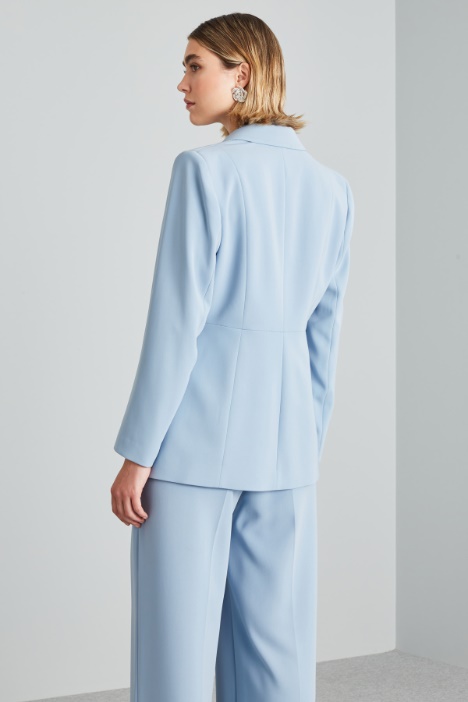 Blazer sfiancato in cady