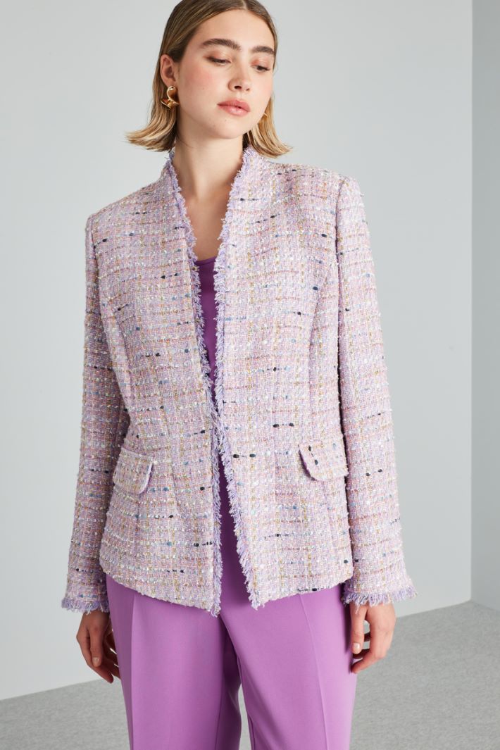 Chaqueta de tweed, de botonadura simple Intrend - 3