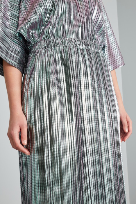 Gonna con motivo laminato