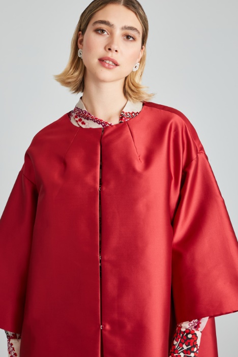 Spolverino in shantung