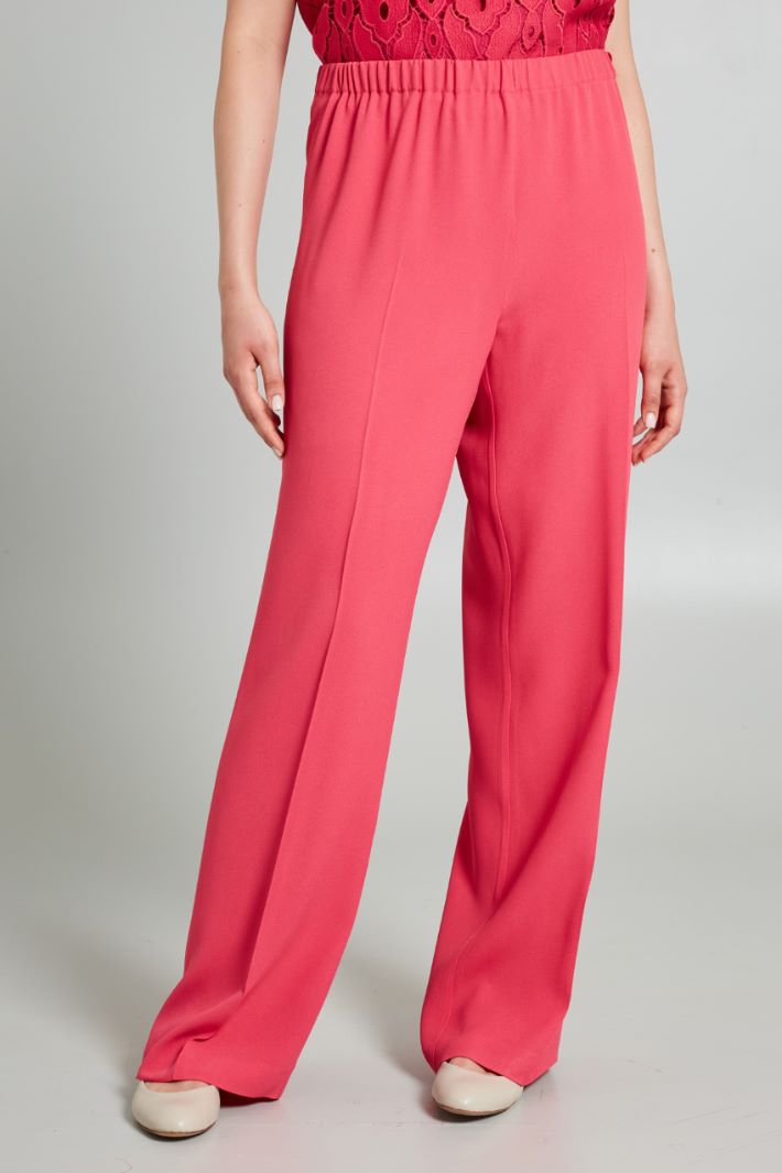 Crepe envers satin trousers Intrend - 3