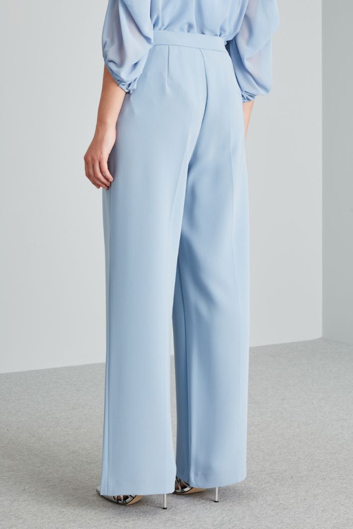 Pressed-creased palazzo trousers Intrend - 2